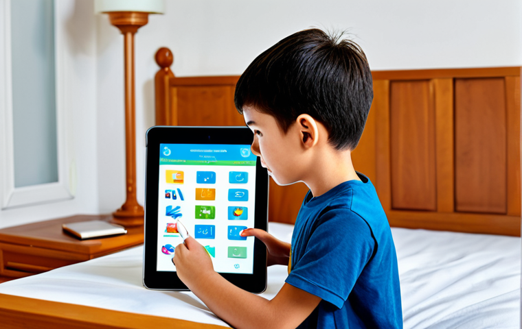 디지털 교육 플랫폼의 발전 - **MOOC Platform Illustration:** "A diverse group of fully clothed students, appropriate attire, part...