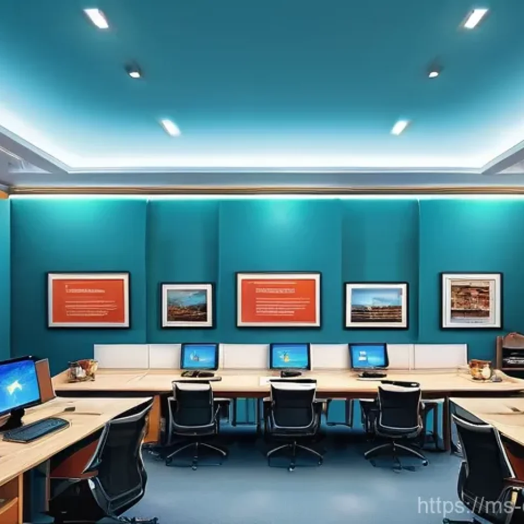 하이브리드 교육 - Here are three detailed image generation prompts in English, based on the provided text about hybrid...