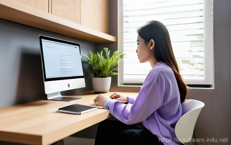 온라인 학습 환경 설계 - **Prompt:** A cozy and well-lit home study corner in Malaysia, designed for a focused online learnin...