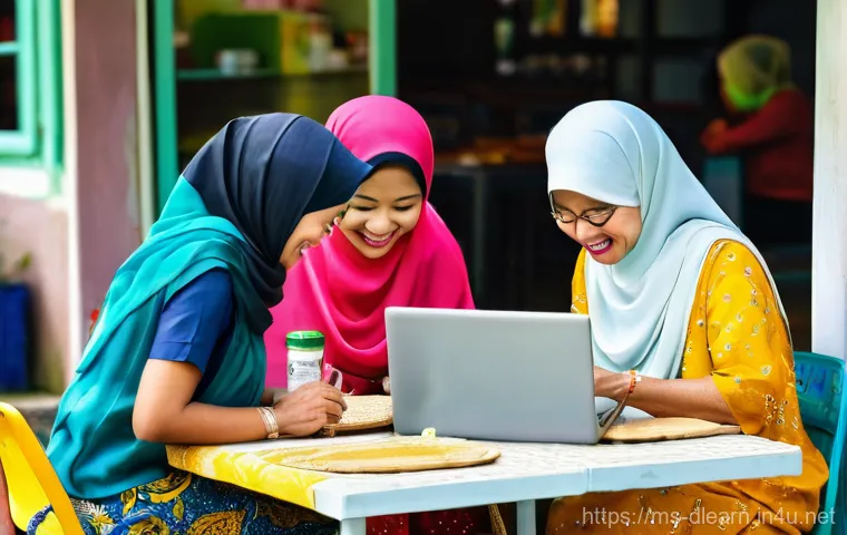 e Learning 트렌드 - **"E-Learning Anytime, Anywhere in Malaysia":** A diverse group of Malaysian individuals, including ...
